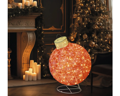 Boule de Noël décorative avec éclairage LED pour l'intérieur