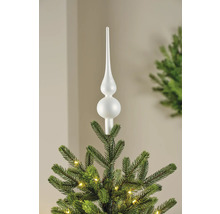 Weihnachtsbaumspitze auf einem Weihnachtsbaum