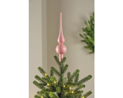 Christbaumspitze auf einem Weihnachtsbaum