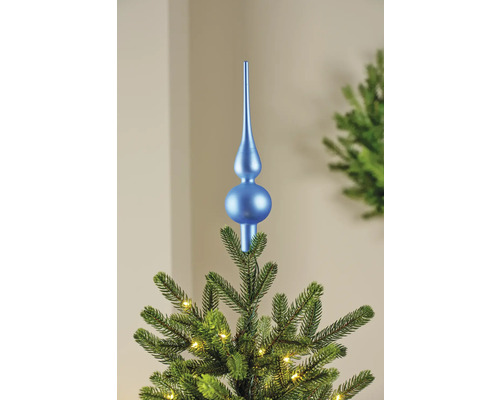 Weihnachtsbaumspitze auf Weihnachtsbaum