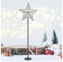 Dekorativer Stern mit Beleuchtung als Weihnachtsdekoration