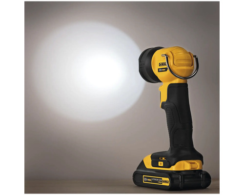 Lampe de travail sans fil Logo DeWALT