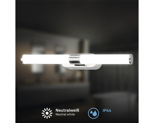 Wandleuchte mit neutralweissem Licht und Schutzart IP44