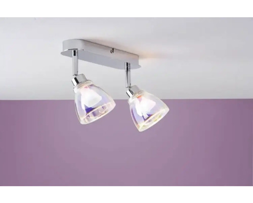 Deckenleuchte mit zwei Strahlern