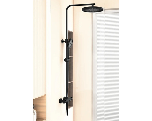 Duschsystem mit Kopfbrause und Handbrause