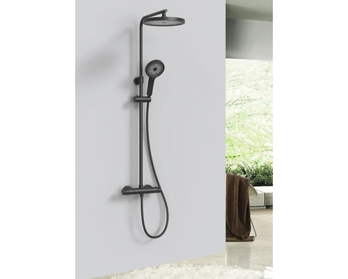 Système de douche avec douche de tête et douchette à main