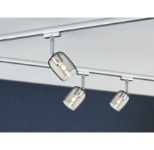 Rail de plafond avec trois spots