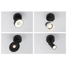 Quatre plafonniers dans différents modèles