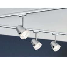 Schienenstrahler mit drei Leuchten an einer Schiene