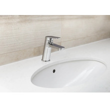 Photo d'un lavabo avec un robinet