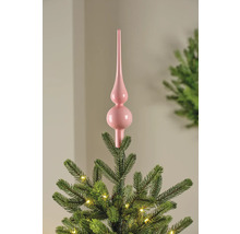 Christbaumspitze auf Weihnachtsbaum