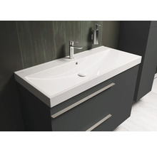 Meuble sous-lavabo avec lavabo, robinet et distributeur de savon