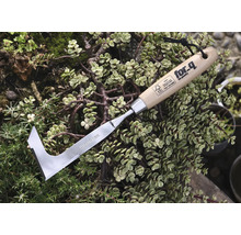 Fugen- und Kantenkratzer mit Edelstahlklinge und Holzgriff