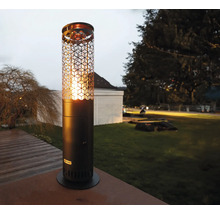 Radiateur de terrasse avec grille décorative pour l'extérieur