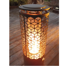 Chauffage de terrasse avec motif décoratif pour l'extérieur