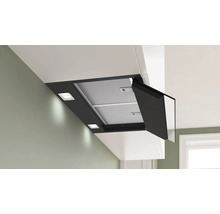 Dunstabzugshaube mit Metallfilter und Beleuchtung