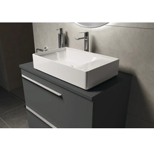 Meuble-lavabo avec vasque à poser dans salle de bain moderne