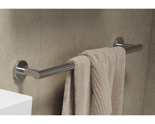Porte-serviettes en métal avec serviette
