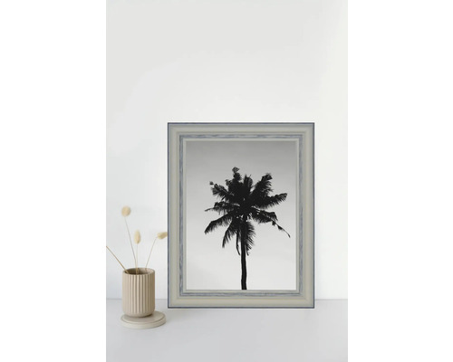 Dekoratives Bild mit einer Palme im Rahmen