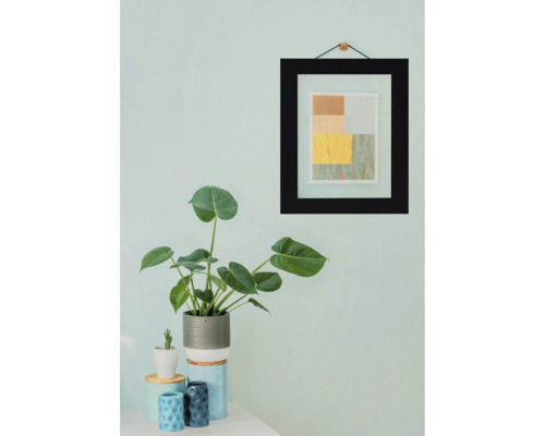 Plante d'intérieur décorative avec cadre photo au mur