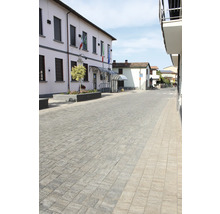 Pavés sur une rue urbaine