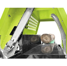 Scie à bois de chauffage avec bûche à scier