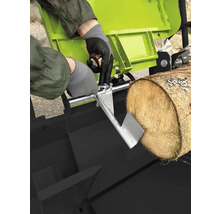 Utilisation d'une fendeuse à bois avec une bûche