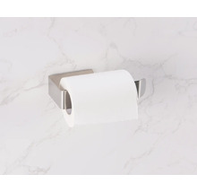 Porte papier toilette en acier inoxydable avec rouleau de papier