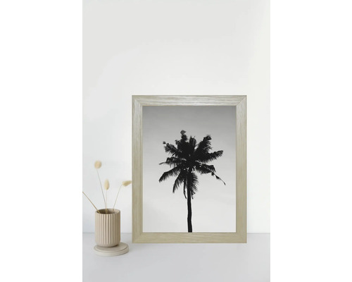 Dekorativer Bilderrahmen mit Palmenmotiv für Wanddekoration