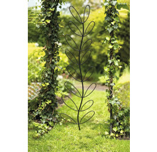 Dekorative Rankhilfe in Blattform für den Garten