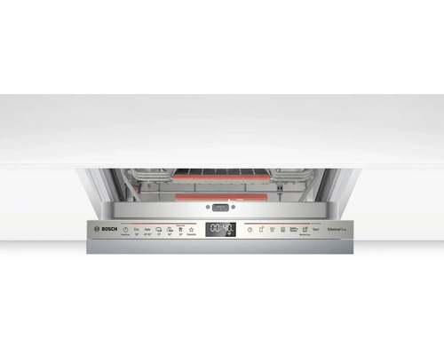 Lave-vaisselle Bosch ouvert avec panneau de commande