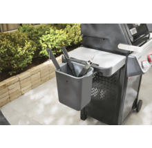 Weber Spirit Grill mit Grillbesteckhalterung und Grillwerkzeugen