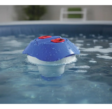 Diffuseur flottant dans la piscine pour le traitement de l'eau