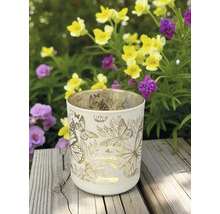 Windlicht mit Schmetterlingsmuster