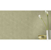 Papier peint avec motif géométrique triangulaire pour la décoration murale