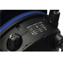 Vue détaillée du panneau de commande d'un nettoyeur haute pression avec les instructions de réglage des buses et de la puissance