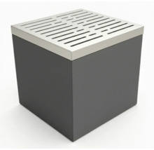 Avaloir cubique avec grille