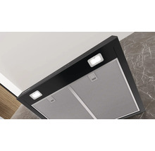 Dunstabzugshaube mit Beleuchtung und Metallfilter