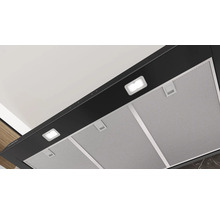 Dunstabzugshaube mit Beleuchtung und Metallfilter