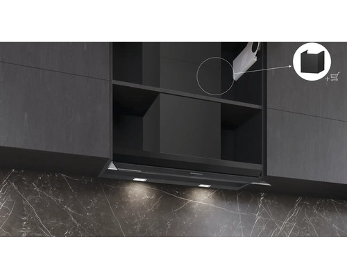 Dunstabzugshaube in moderner Küche