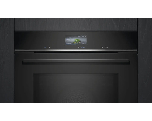 Four encastrable avec affichage pour la préparation de brocolis