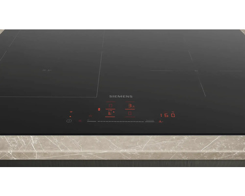 Siemens Induktionskochfeld mit Digitalanzeige