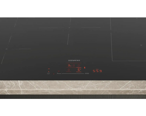 Siemens Induktionskochfeld mit Touch-Bedienfeld