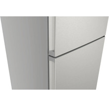 Vue détaillée d'un réfrigérateur avec compartiment congélateur