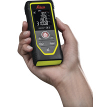 Télémètre laser Leica Disto X1 dans la main