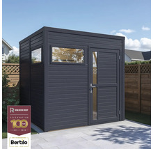 Gartenhaus mit Fenster und Tür