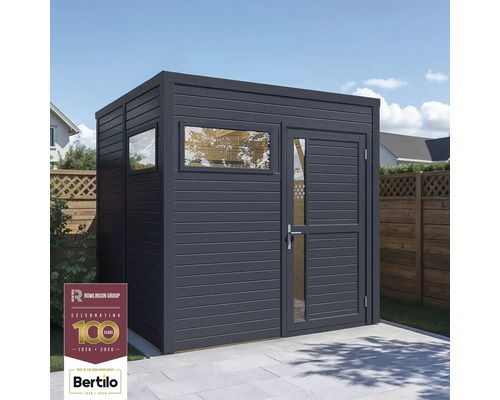 Gartenhaus mit Fenster und Tür