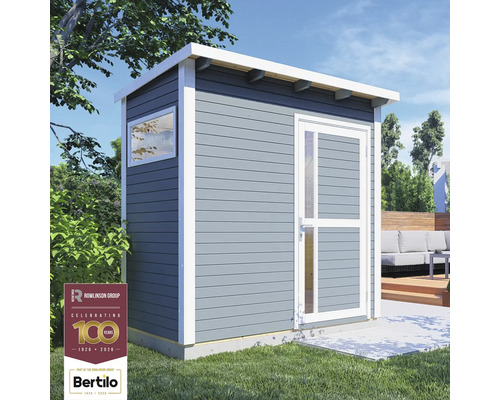 Gartenhaus mit Fenster und Tür aus Holz