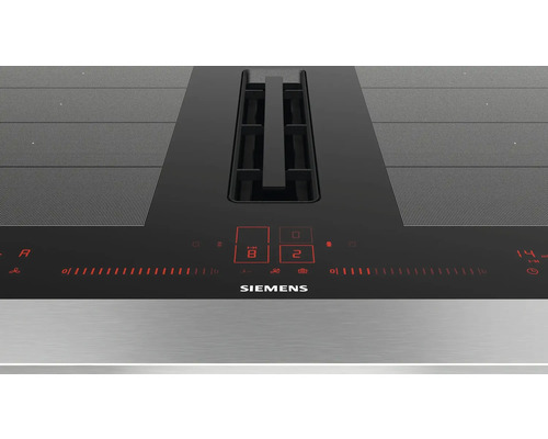 Siemens Induktionskochfeld mit integriertem Dunstabzug