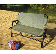 Doppelsitz Campingstuhl mit Tragetasche am Strand